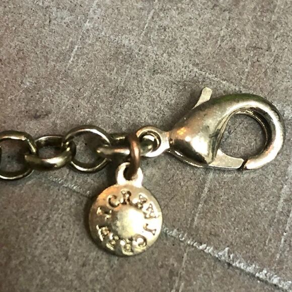 J. Crew orange double strand jewel necklace. - Picture 2 of 3